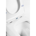 Комплект  Унитаз подвесной BelBagno Onda BB066CHR с крышкой + Система инсталляции AlcaPlast AM101/1120-001 + Кнопка смыва AlcaPlast THIN M670 белый + Шумоизоляционная пан?