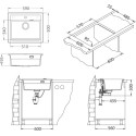 Мойка кухонная Alveus Atrox Granital 30 terra