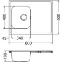 Мойка кухонная Alveus Classic Pro 30 1130469