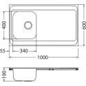Мойка кухонная Alveus Classic Pro 70 1130471