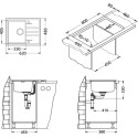 Мойка кухонная Alveus Intermezzo Granital 30 concrete