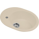 Мойка кухонная AquaGranitEx M-18l бежевая
