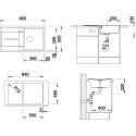 Мойка кухонная Blanco Metra 5S 517348 серый беж