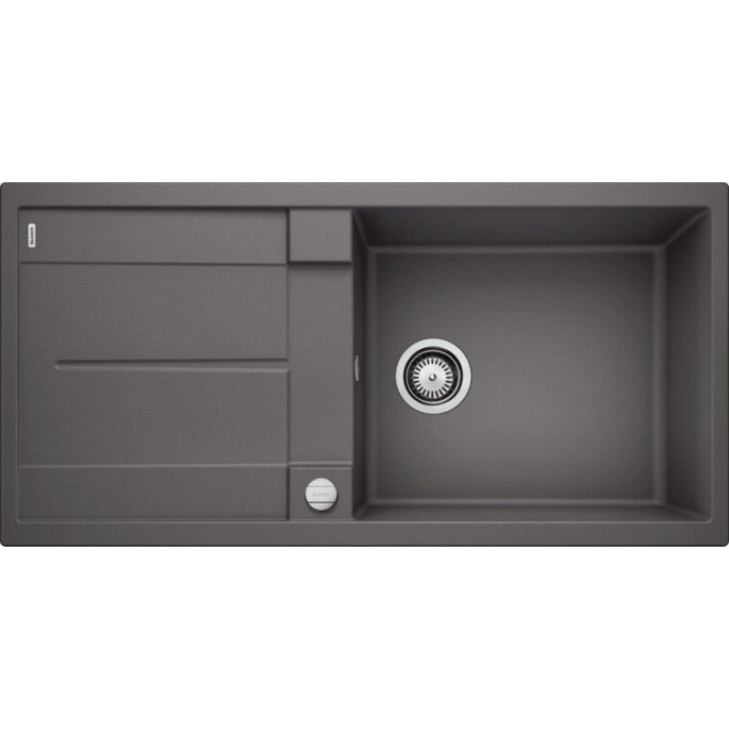 Мойка кухонная Blanco Metra XL 6S 518881 темная скала