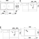 Мойка кухонная Blanco Tipo XL 9 сталь полированная