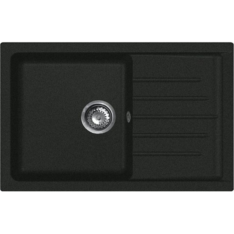 Мойка кухонная GranFest Practik GF-P760L черный