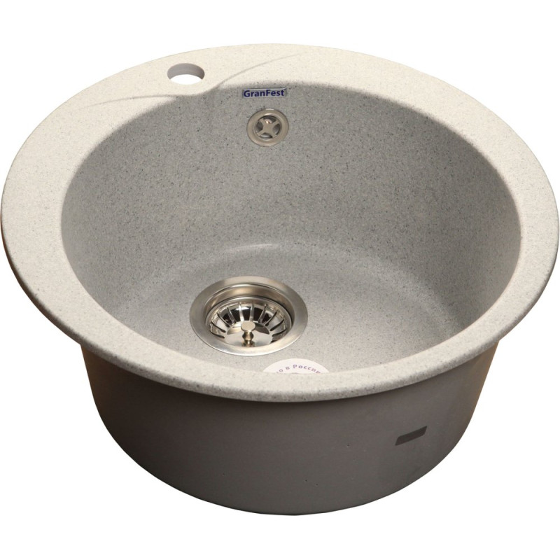 Мойка кухонная GranFest Rondo GF-R480 серая