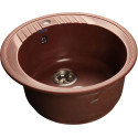 Мойка кухонная GranFest Rondo GF-R520 красный марс