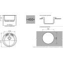 Мойка кухонная GranFest Rondo GF-R520 красный марс