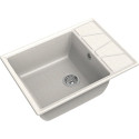 Мойка кухонная GranFest Vertex GF-V-680L белая