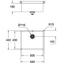 Мойка кухонная Grohe K700U 31574SD0