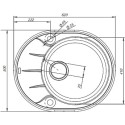 Мойка кухонная IDDIS Kitchen G K06B621i87