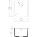 Мойка кухонная Omoikiri Bosen 38-U WH белая
