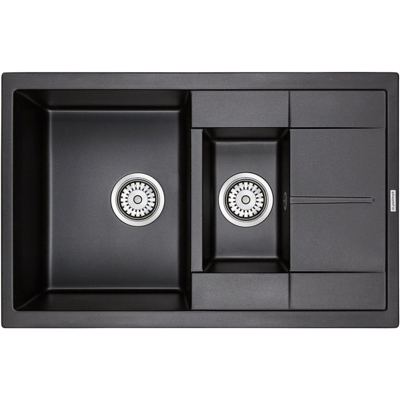 Мойка кухонная Paulmark Feste PM237850-BL черный