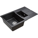 Мойка кухонная Paulmark Feste PM237850-BL черный