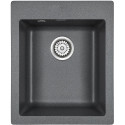 Мойка кухонная Paulmark Leer PM104249-DG графит