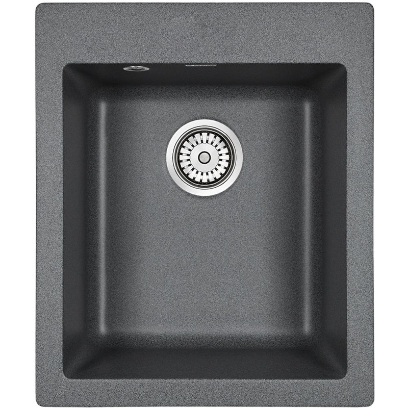 Мойка кухонная Paulmark Leer PM104249-DG графит