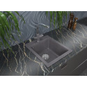 Мойка кухонная Paulmark Leer PM104249-DG графит
