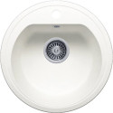 Мойка кухонная Polygran F-05 белый хлопок