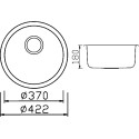 Мойка кухонная Seaman Eco Wien SWT-422