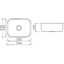 Мойка кухонная Seaman Eco Wien SWU-5443