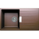 Мойка кухонная Tolero Loft TL-750/817 коричневая
