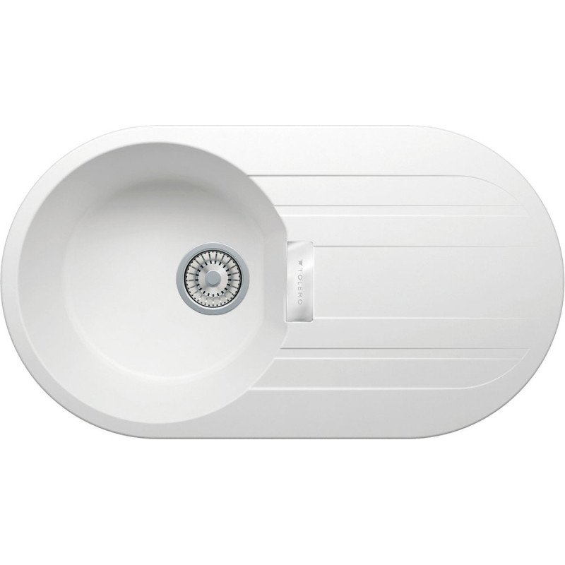 Мойка кухонная Tolero Loft TL-780/923 белая