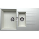 Мойка кухонная Tolero Loft TL-860/923 белая