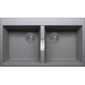 Мойка кухонная Tolero Loft TL-862/701 серая