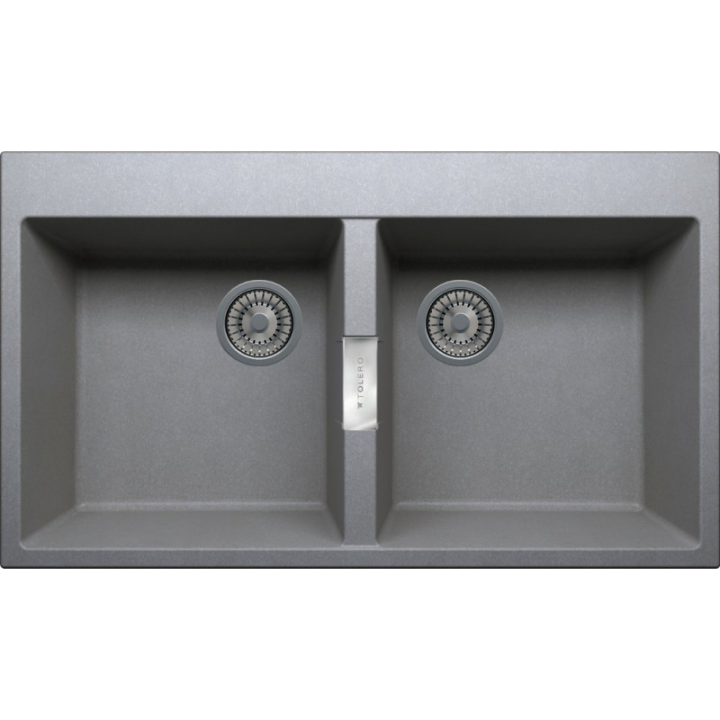 Мойка кухонная Tolero Loft TL-862/701 серая