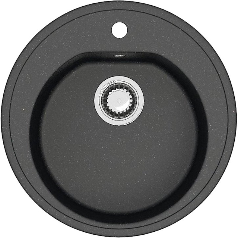 Мойка кухонная ZETT lab. T003Q004 черная