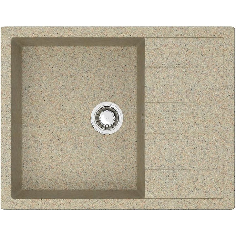 Мойка кухонная ZETT lab. T151Q005 песочная