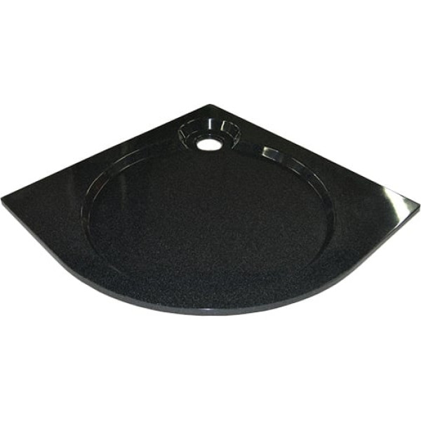 Поддон для душа GuteWetter Deluxe 100x100x2 R черный