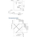Поддон для душа Wasserkraft Amper 29T02 80x80 см