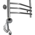 Полотенцесушитель электрический Domoterm Лаура П10 50x80, хром, L