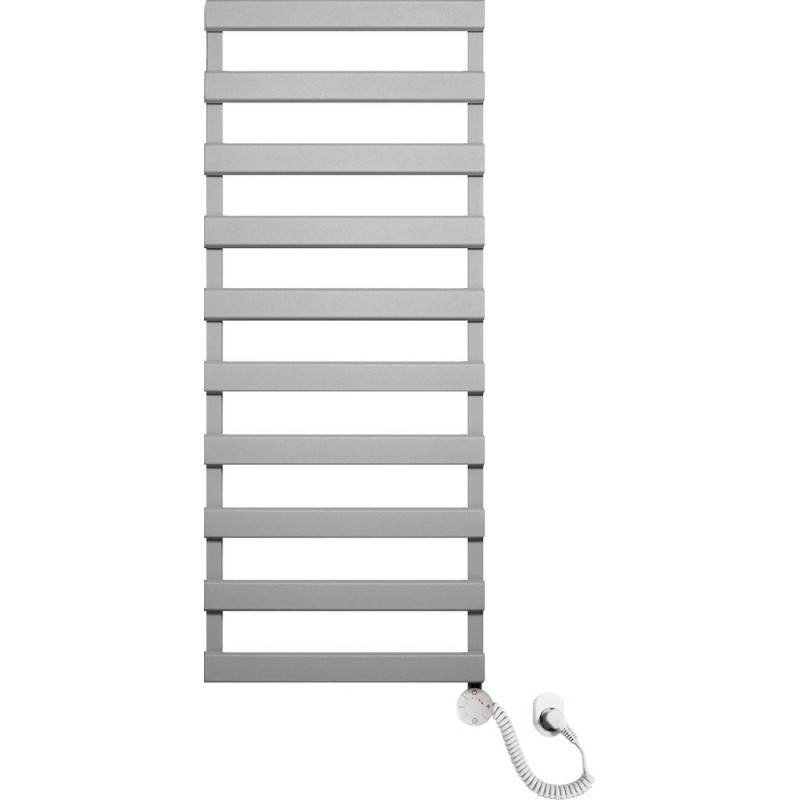 Полотенцесушитель электрический Luxrad Scala New 065475 123х50 R, серый, терморегулятор selmo smart