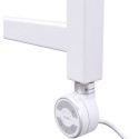 Полотенцесушитель электрический Terma Zigzag+MOA 50x83 белый, 300W