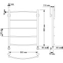 Полотенцесушитель водяной Secado Милан 1 50x60 (32/18)