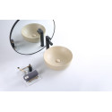 Раковина BelBagno BB1315-H316 бежевая матовая