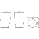 Раковина Ceramica Nova 850 CN1807