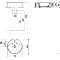 Раковина Creavit MN145