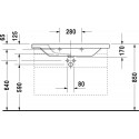 Раковина Duravit DuraStyle 232010