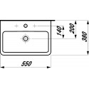 Раковина Laufen Pro A 8.1895.8.000.104.1