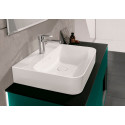 Раковина Villeroy & Boch Finion 41688CRW stone white, ceramicplus, со скрытым переливом