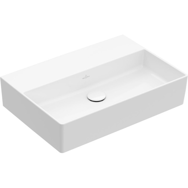 Раковина Villeroy & Boch Memento 4A226FR1 alpin, ceramicplus, без перелива