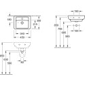 Рукомойник Villeroy & Boch Verity Design 53034501 45 см