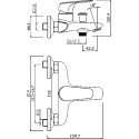 Смеситель Argo Atlanta 35-05L для ванны с душем