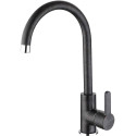 Смеситель Argo Eta 35-03/G для кухонной мойки, черный
