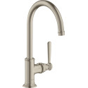 Смеситель Axor Montreux 16518820 для раковины, шлифованный никель