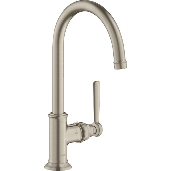 Смеситель Axor Montreux 16518820 для раковины, шлифованный никель